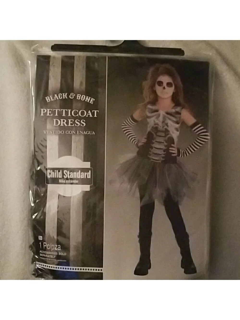 PETTICOAT DRESS BLACK AND BONE NWOT CHILD